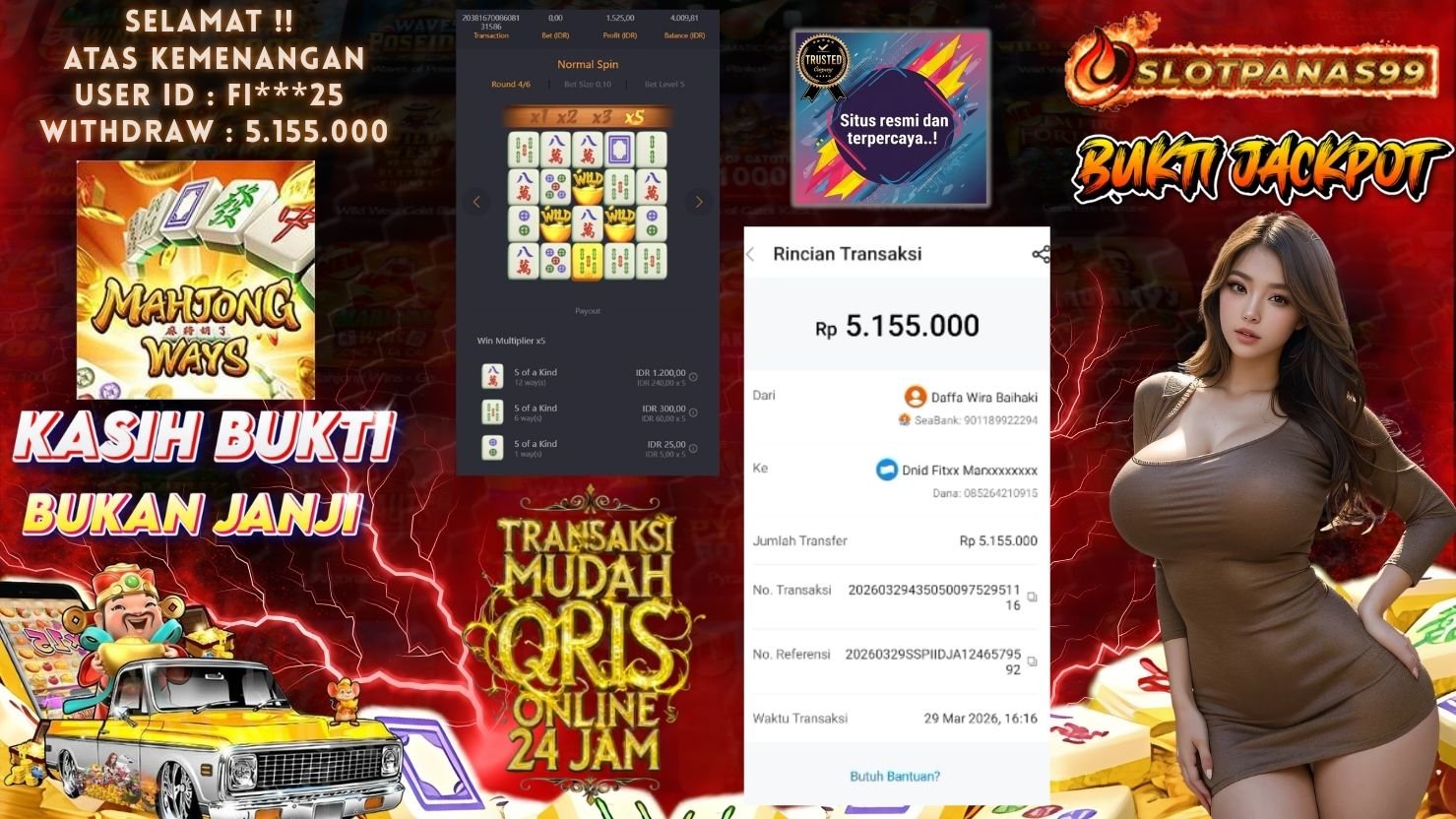 SLOTPANAS99 JACKPOT SLOT MAHJONG WAYS